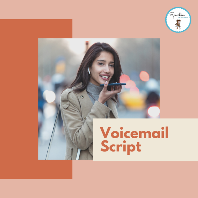 Voicemail Script