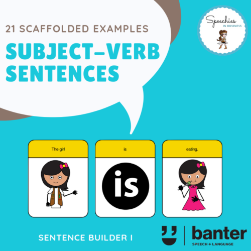 Subject Verb Sentences