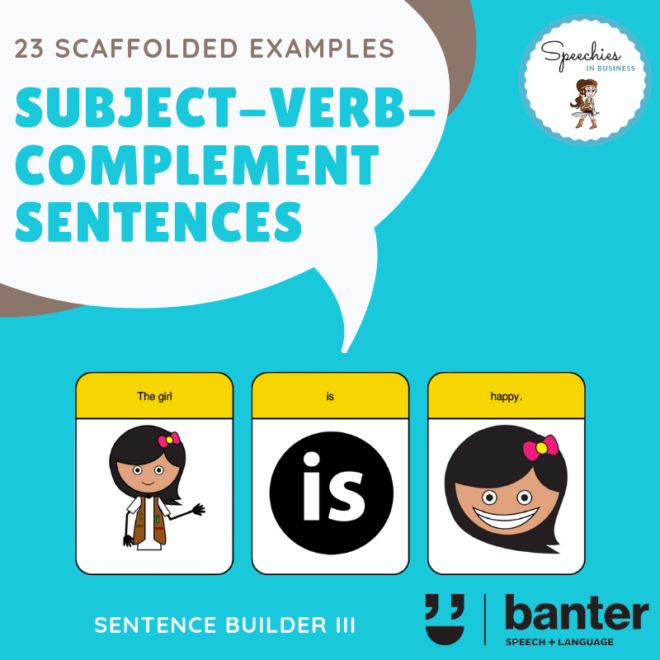 Subject-Verb-Complement Sentences