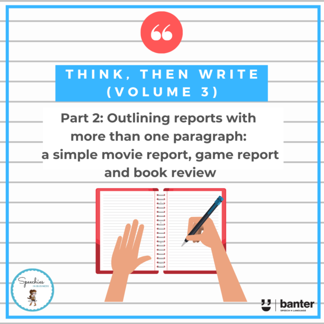 Think, then Write (Volume 3) Part 2: From single paragraphs to multi-paragraph reports