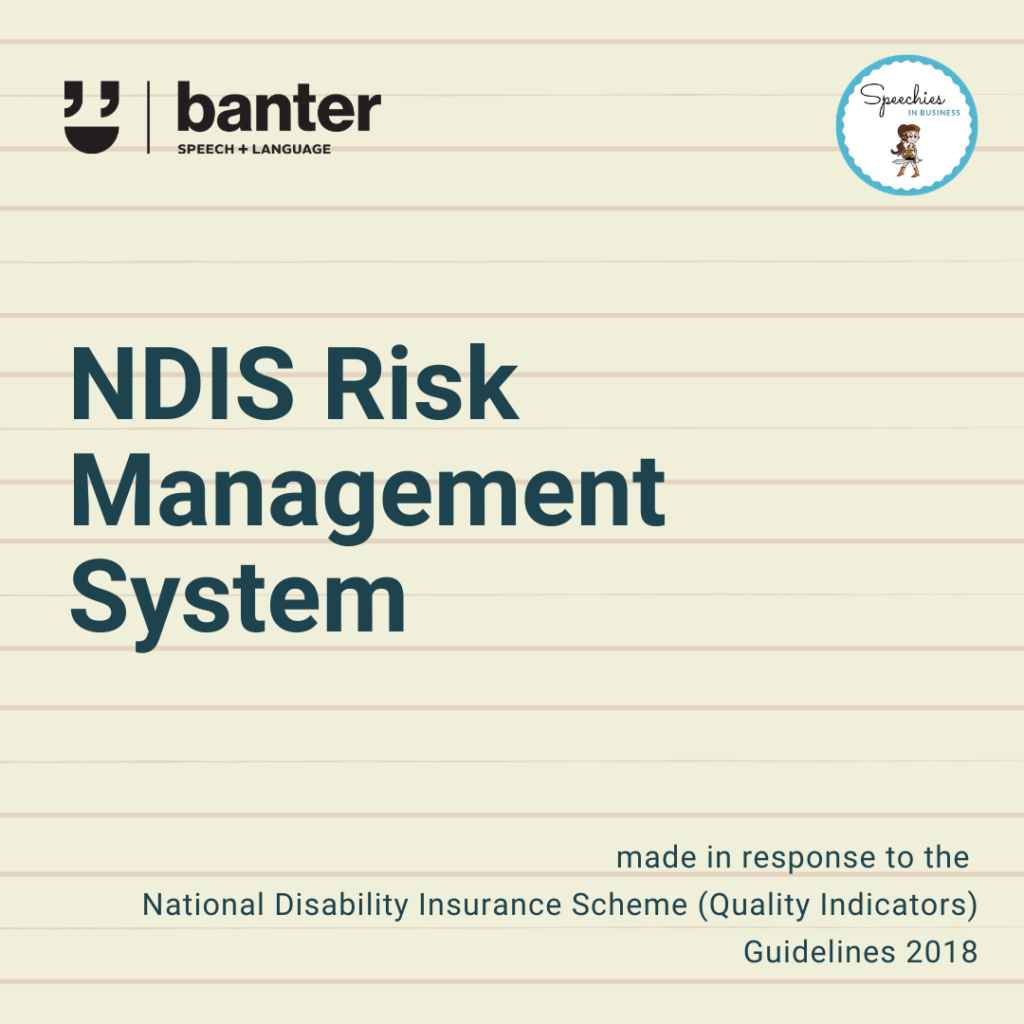 NDIS Risk Management System | Speechies in Business