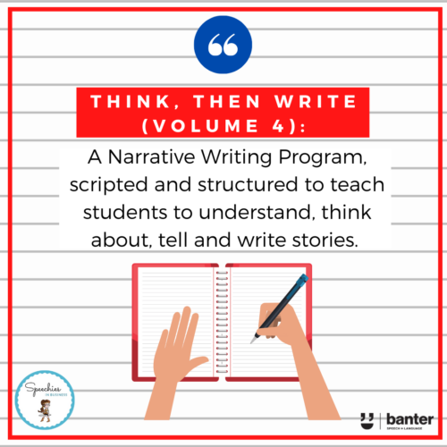 Think, Then Write (Volume 4): a no-prep Narrative Writing Program